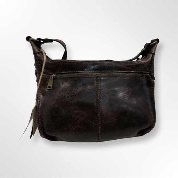 Sold Patricia Nash 'Camila' Vintage Leather Shoulder Bag Purse With Tags - Picture 4 of 8